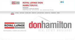 Desktop Screenshot of donhamilton.com